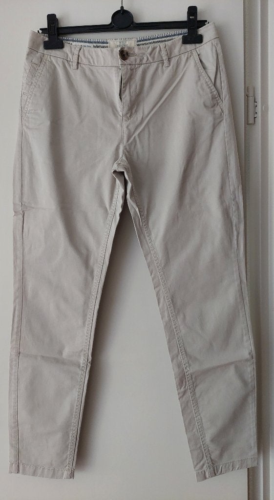 Katoenen broek - mt36, Fat Face, Beige, Ophalen of Verzenden, Zo goed als nieuw