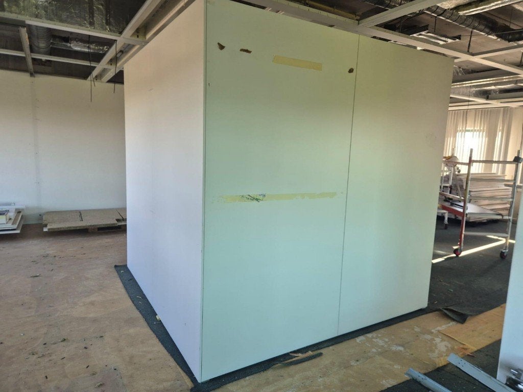 Vergader cabine geluidsarm kantoor wand kantoorpod ( 372 ), Ophalen, Kantine of Aula, Gebruikt, Inrichting