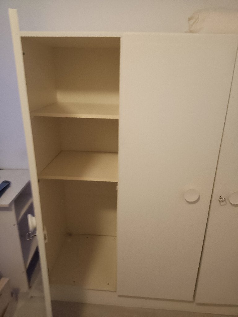 Kledingkast, Huis en Inrichting, Ophalen, Met deur(en), Gebruikt, 100 tot 150 cm