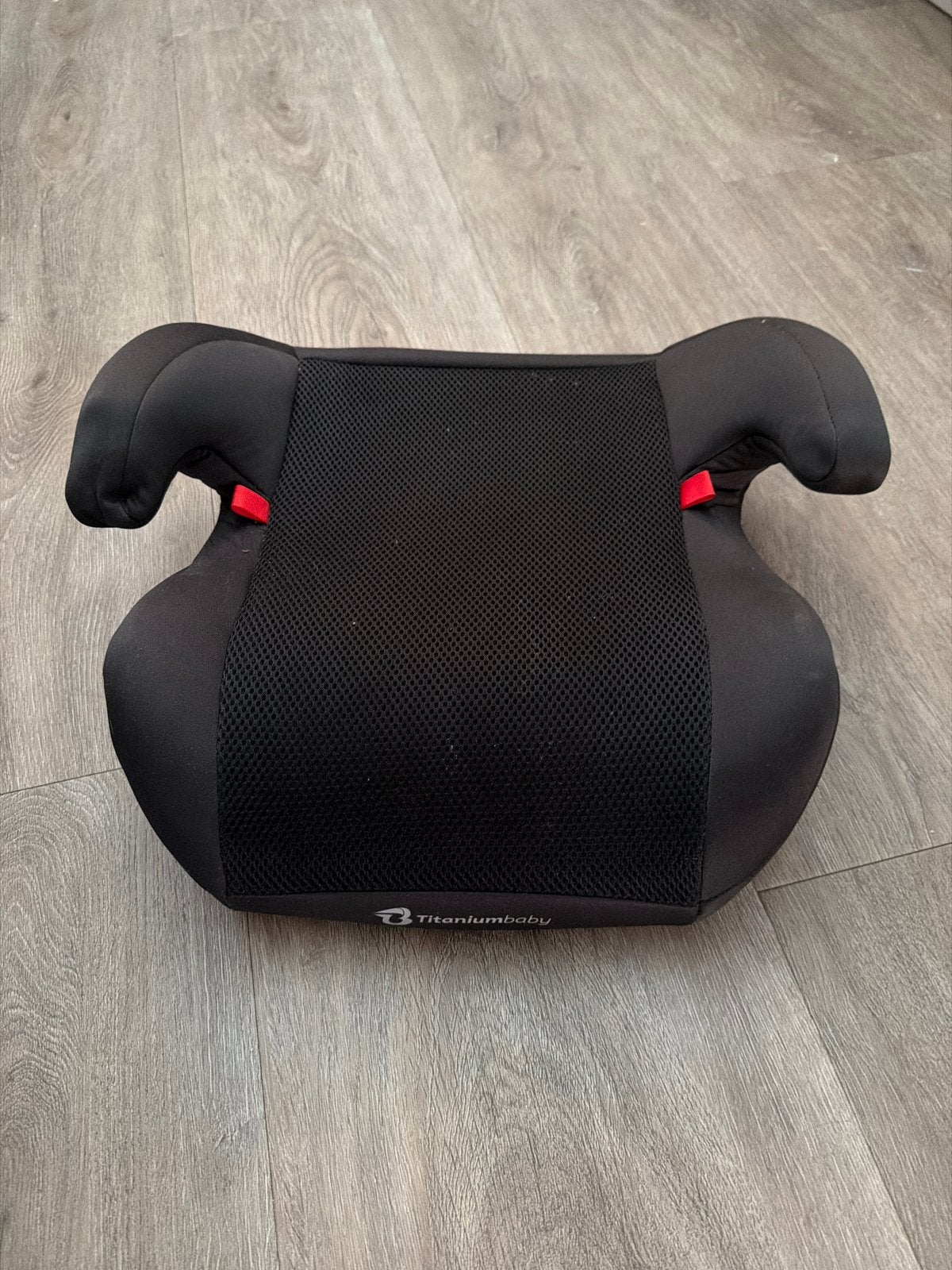 Titaniumbaby zitverhoger - Groep III (22-36 kg), Kinderen en Baby's, 22 t/m 36 kg, Ophalen, Overige merken, Gebruikt