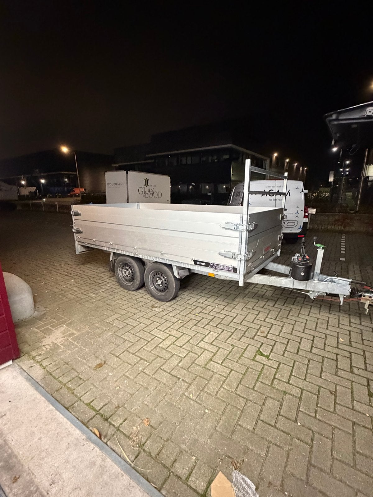 Anssems KLT-2 2000 Kipper–Nieuwstaat–Complete uitvoering, Ophalen, Gebruikt