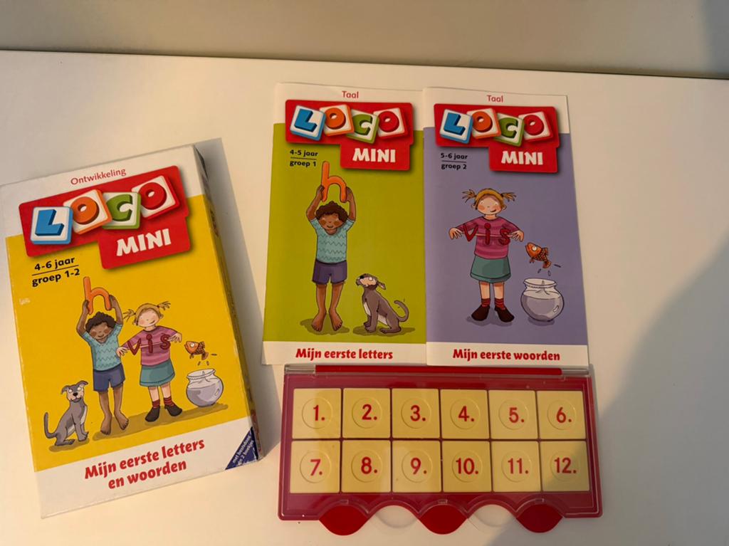 Jumbo Loco Mini: Mijn eerste letters en woorden, Kinderen en Baby's, Speelgoed | Educatief en Creatief, Ophalen of Verzenden, Zo goed als nieuw