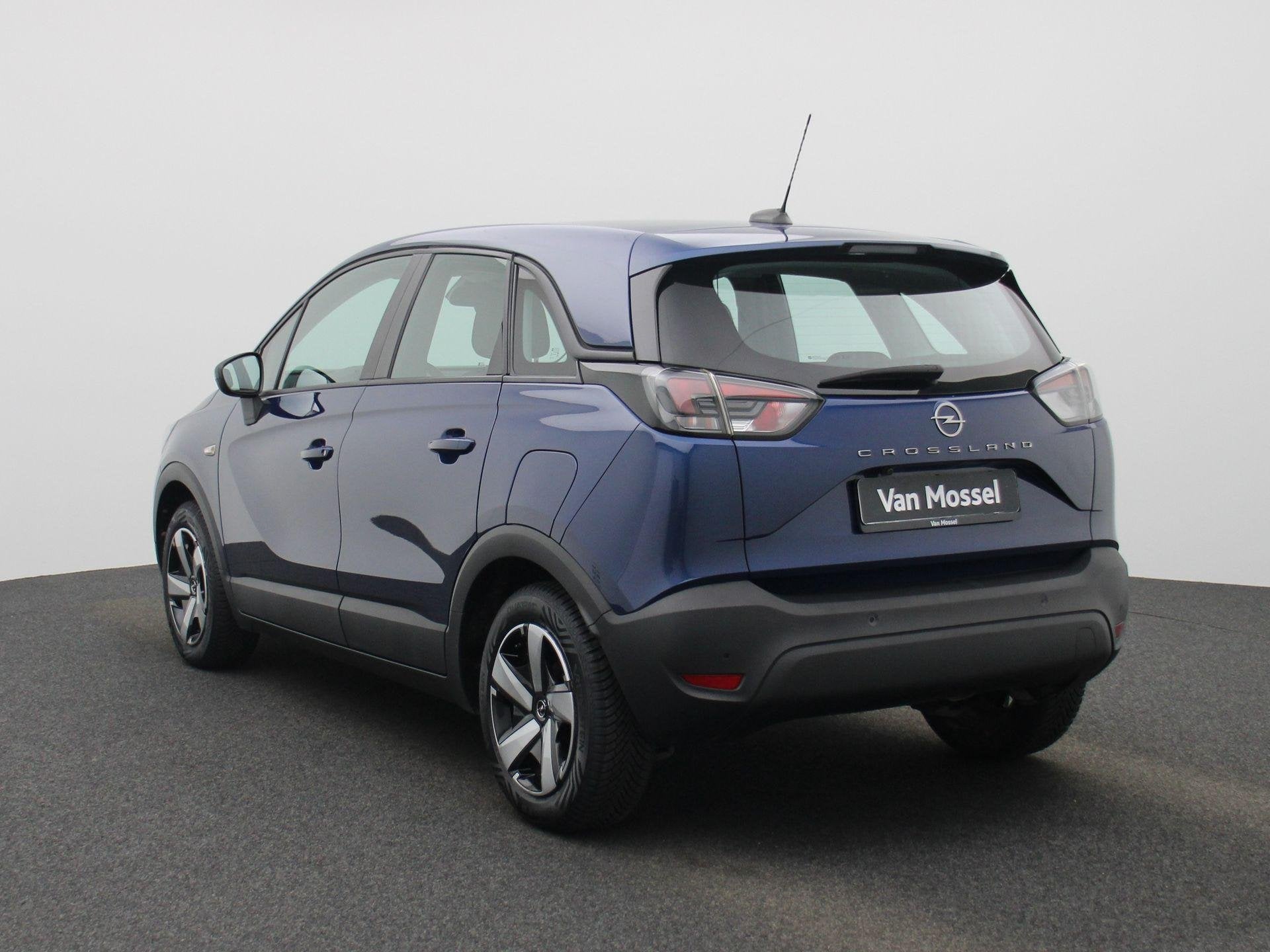 Opel Crossland 1.2 61kW S/S Edition | Navigatie | Apple Carp, Auto's, Stof, Gebruikt, Zwart, Blauw