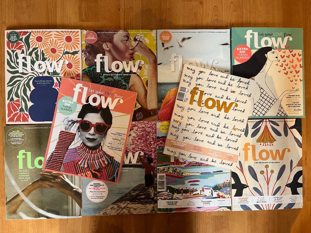Flow Magazine jaargang 2022, Ophalen, Gelezen, Lichaam en Geest