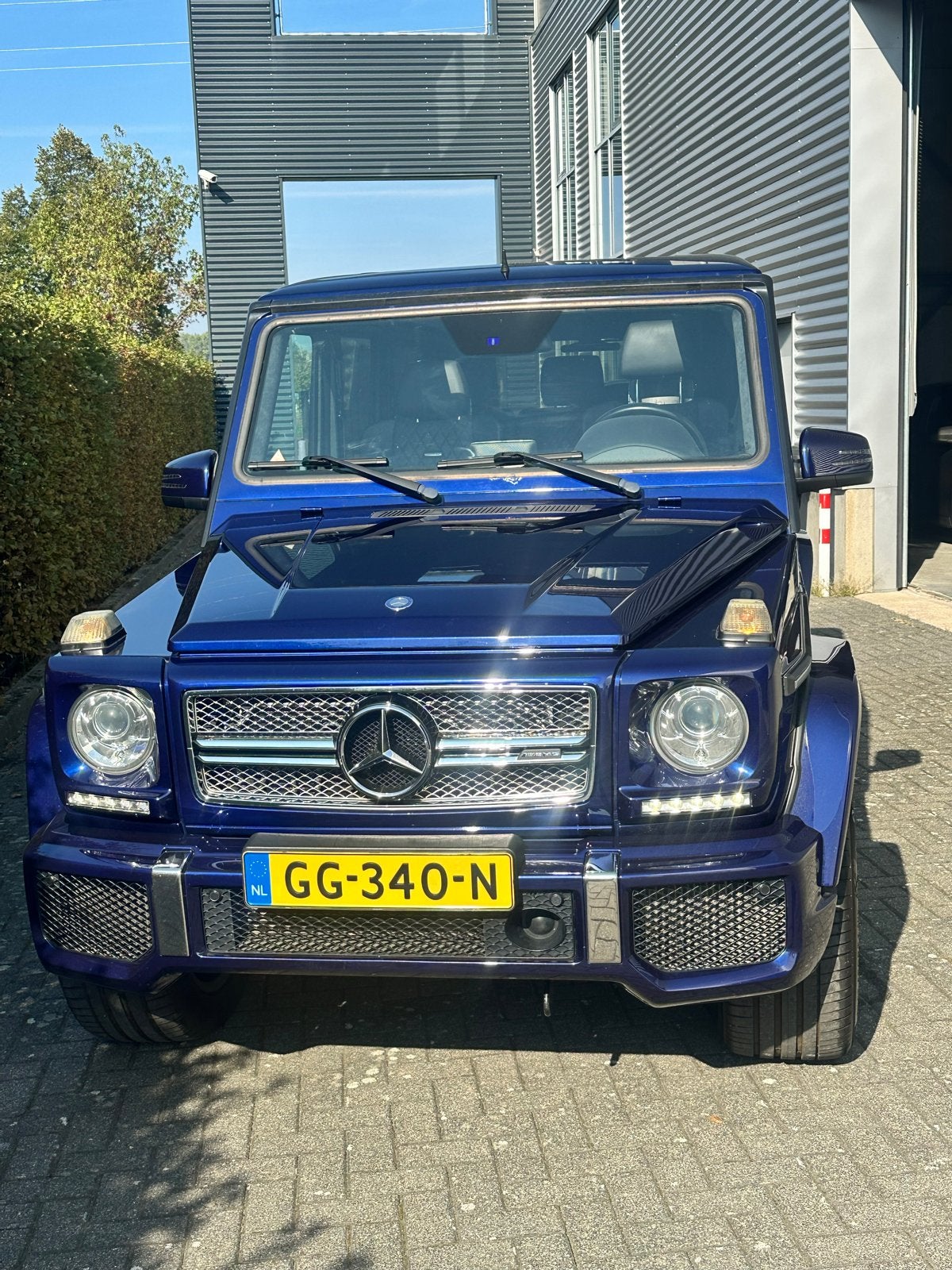 Mercedes-Benz G-Klasse 5.5 G63 AMG Lang AUT 2015 Blauw, Automaat, 5461 cc, 8 cilinders, G-Klasse