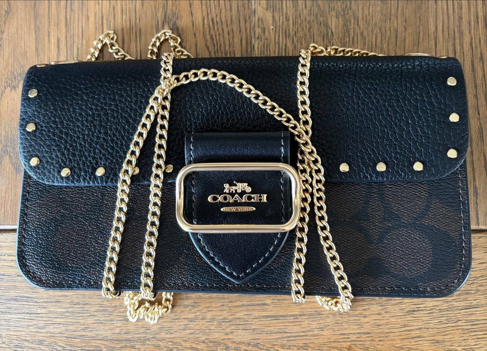 Coach Morgan Crossbody Schoudertas Nieuw, Ophalen of Verzenden, Nieuw, Zwart, Schoudertasje