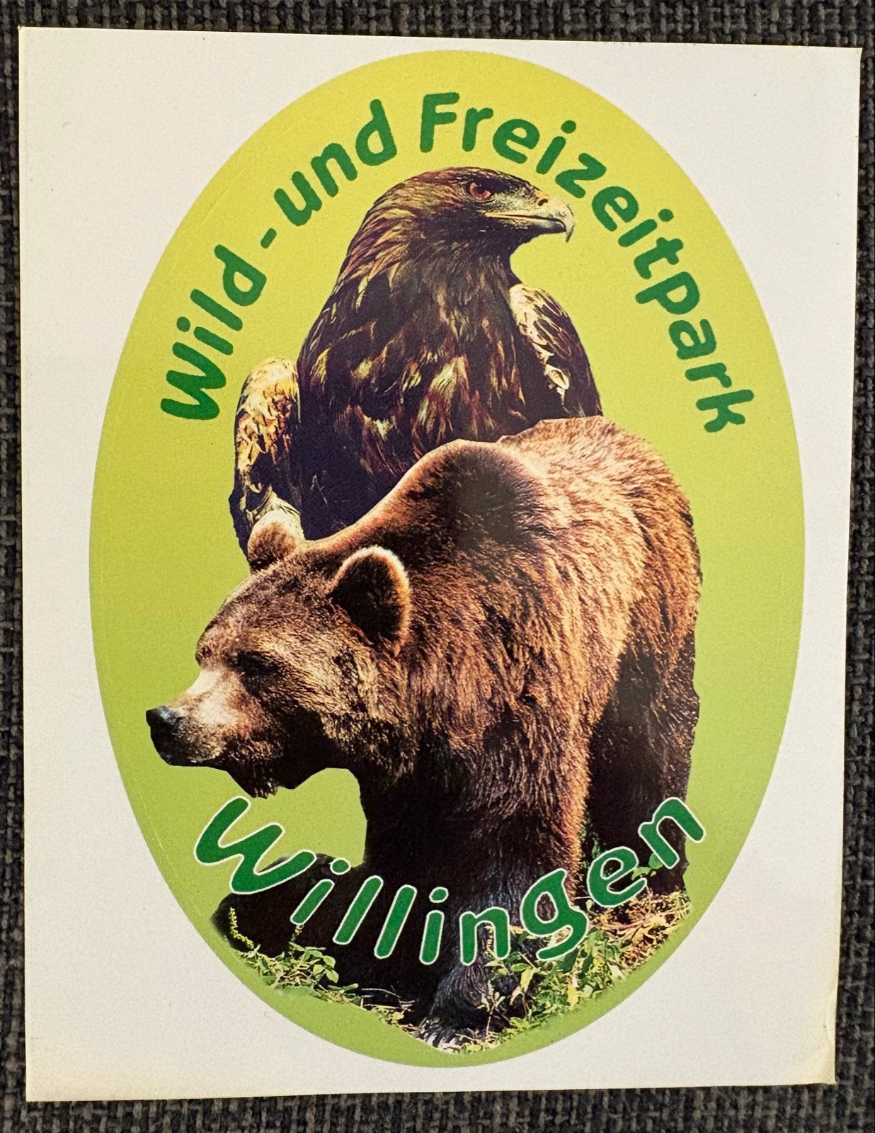 Wild- und Freizeitpark Willingen Sticker, Ophalen of Verzenden, Nieuw, Dier en Natuur
