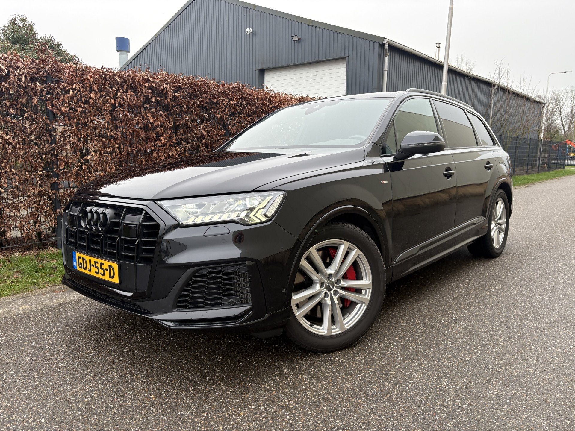 Audi Q7 60 TFSI e quattro Competition / AUTOMAAT / S-LINE /, Gebruikt, Euro 6, 2995 cc, Zwart