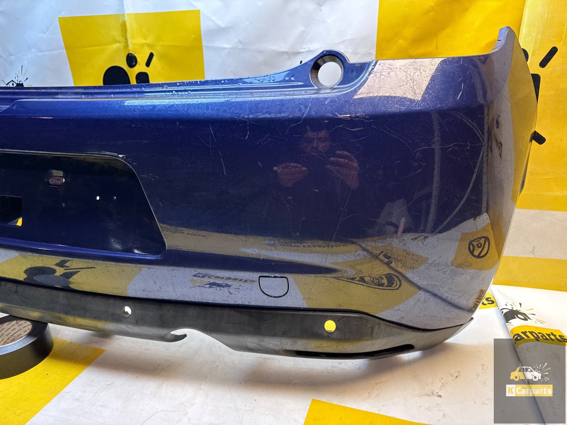 Citroen DS3 Achterbumper 2009-2016 9683741270 bumper, Auto-onderdelen, Gebruikt, Citroën, Stellantis N.V., Ophalen of Verzenden