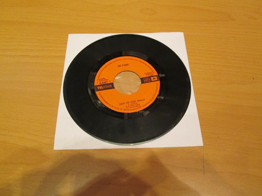 de Fans - Gek Op Doe Maar / Gek Op Doe Maar (Dub Versie), Ophalen of Verzenden, Gebruikt, Pop