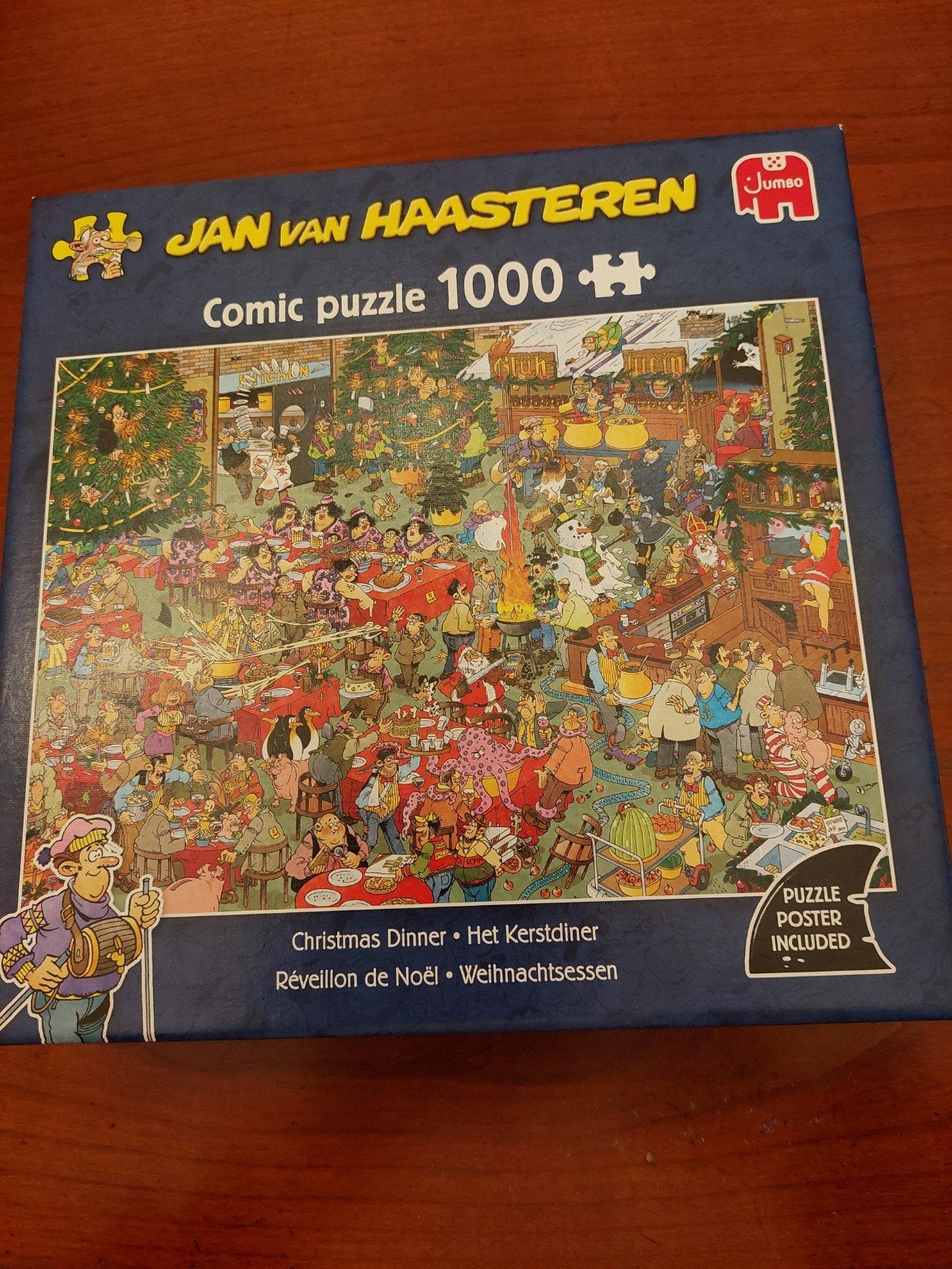 van Haasteren 1000 stukjes  COMPLEET, Ophalen of Verzenden, 500 t/m 1500 stukjes, Zo goed als nieuw