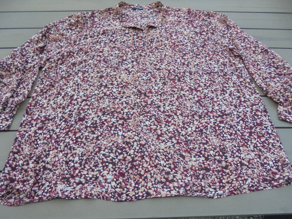 Donkerrood bont shirt NORAH, Kleding | Dames, Grote Maten, Zo goed als nieuw, Norah, Rood, Shirt of Top