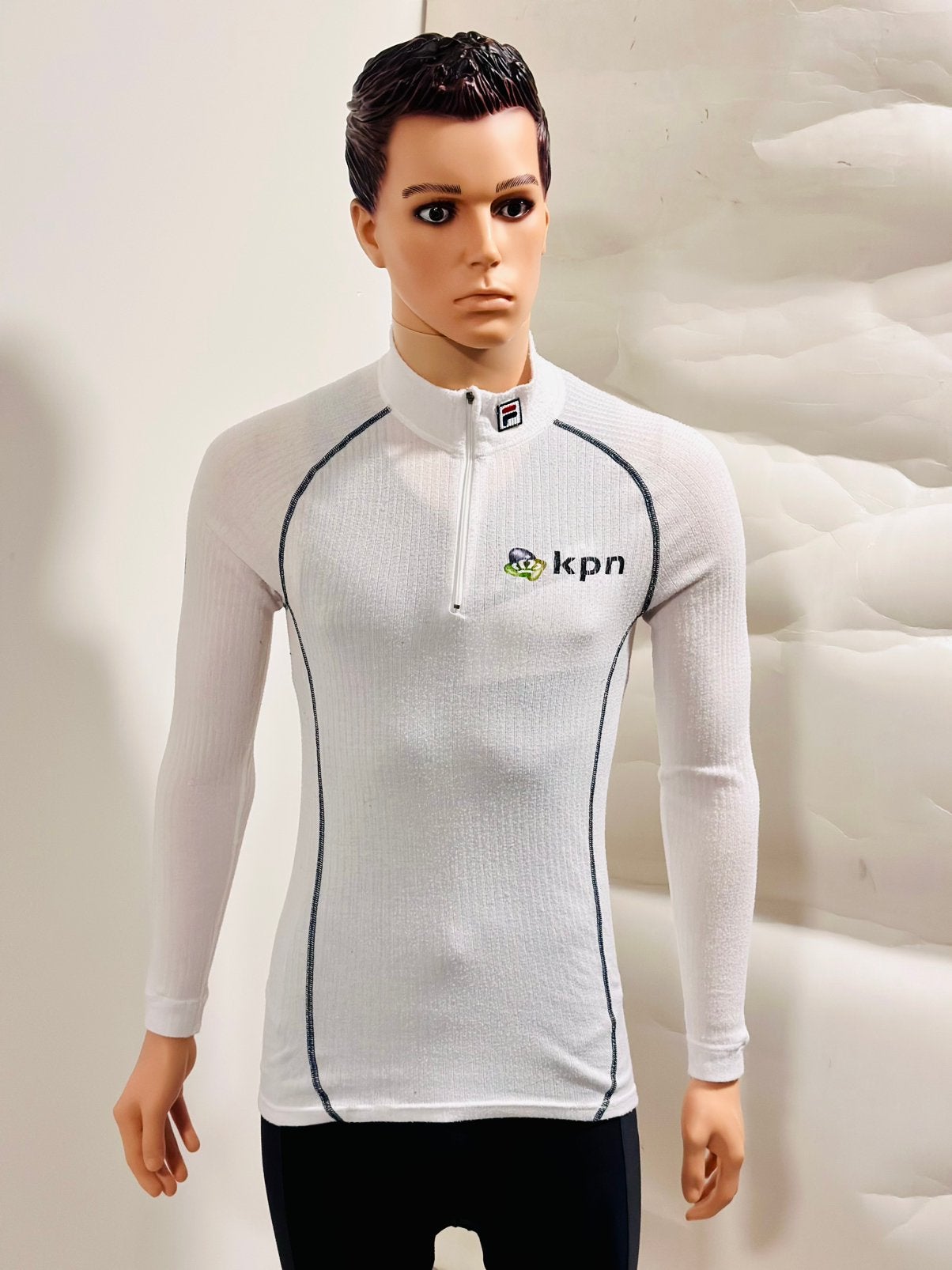 Sportkleding ondershirt thermoshirt skishirt maat M Fila, Ophalen of Verzenden, Zo goed als nieuw, Wit, Wandelen of Outdoor