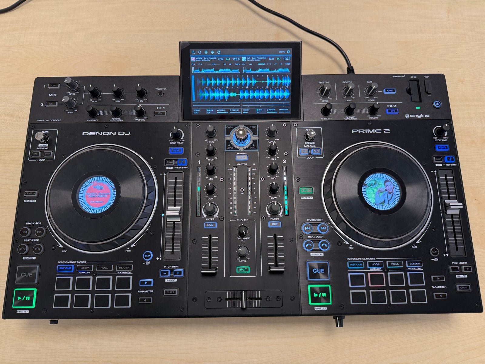 Denon DJ Prime 2 DJ-controller met doos en bon (2020), Ophalen, Zo goed als nieuw, Dj-set, Denon