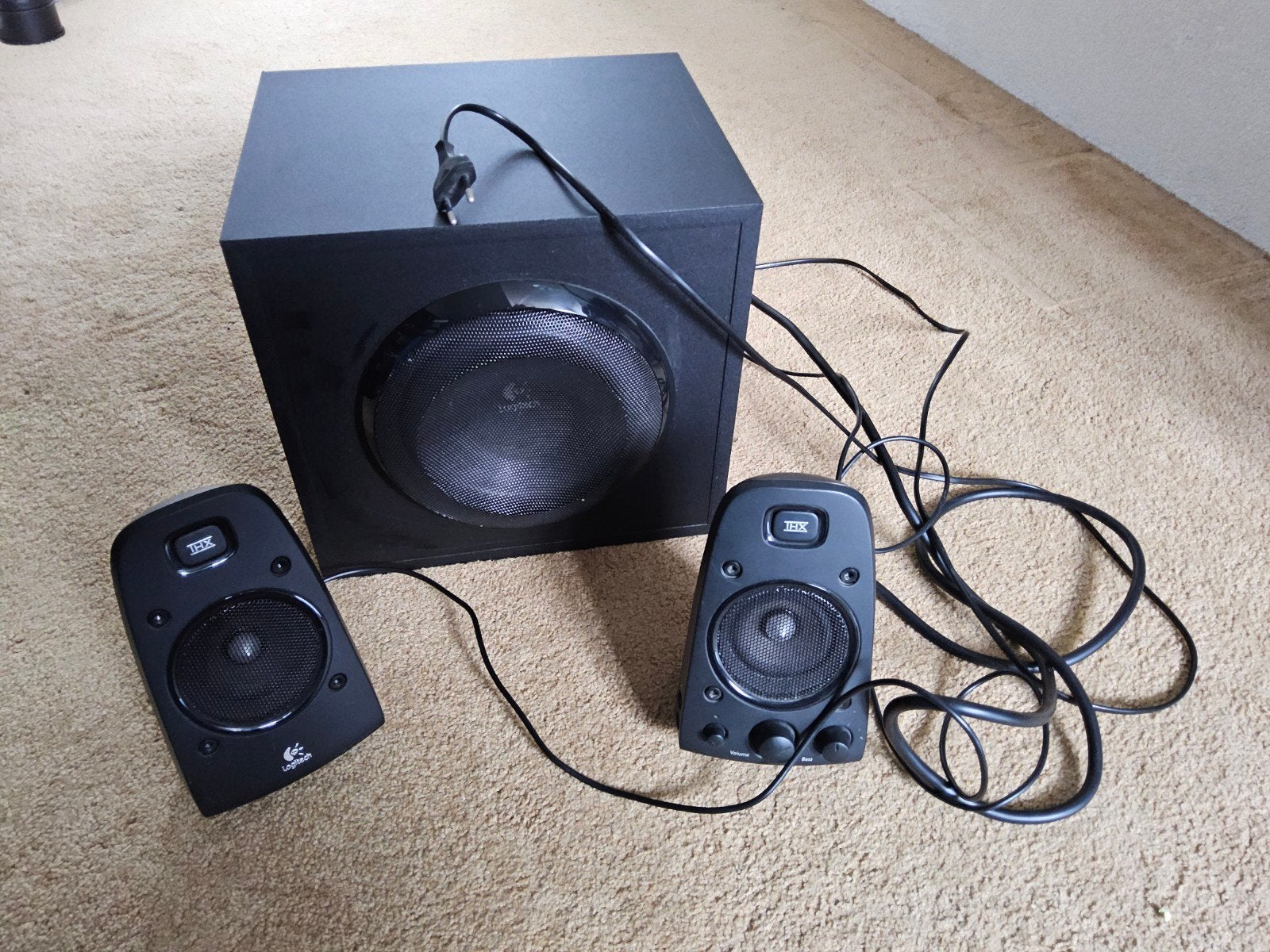 Logitech Z623 2.1 THX-gecertificeerd speakersysteem, 150 watt of meer, Logitech, Speakerset, Ophalen of Verzenden