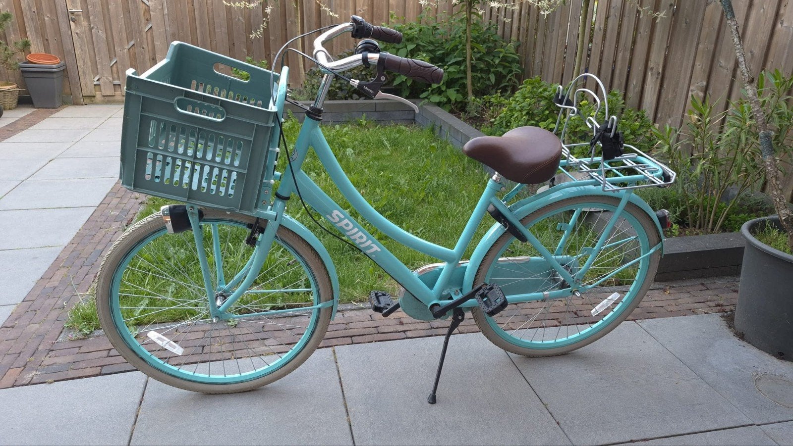 26 inch meisjesfiets met 3 versnellingen, Fietsen en Brommers, Fietsen | Meisjes, Gebruikt, Velgrem, Versnellingen, Spirit