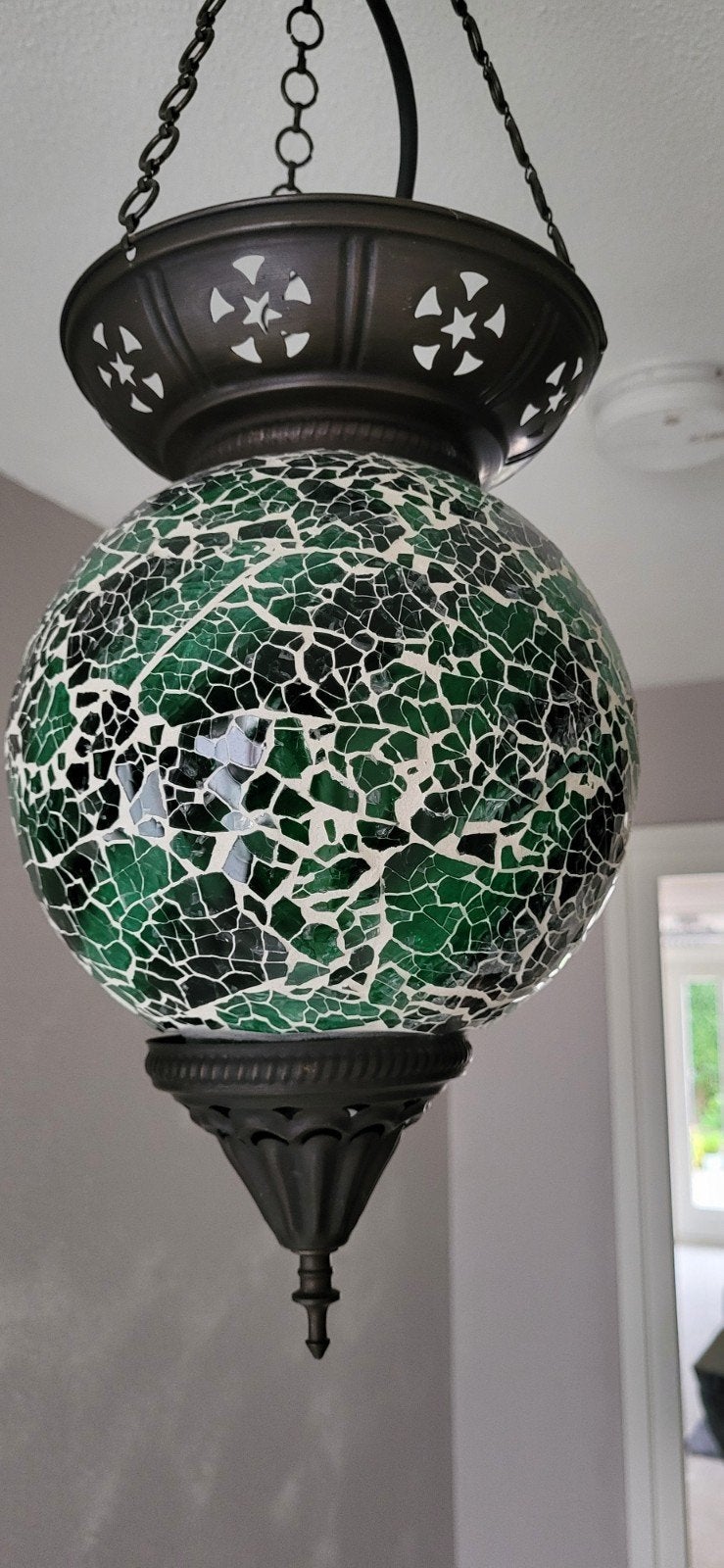 Marokkaanse hanglamp, Huis en Inrichting, Ophalen of Verzenden, Zo goed als nieuw