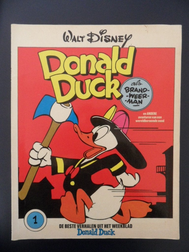 Donald Duck als.....26 X, Boeken, Stripboeken, Eén stripboek, Ophalen of Verzenden, Gelezen