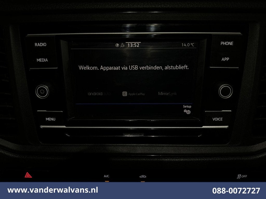 Volkswagen Crafter 2.0 TDI 141pk L3H3 L2H2 Euro6 Airco | Cam, Auto's, Bestelauto's, Voorwielaandrijving, Stof, Gebruikt, 4 cilinders