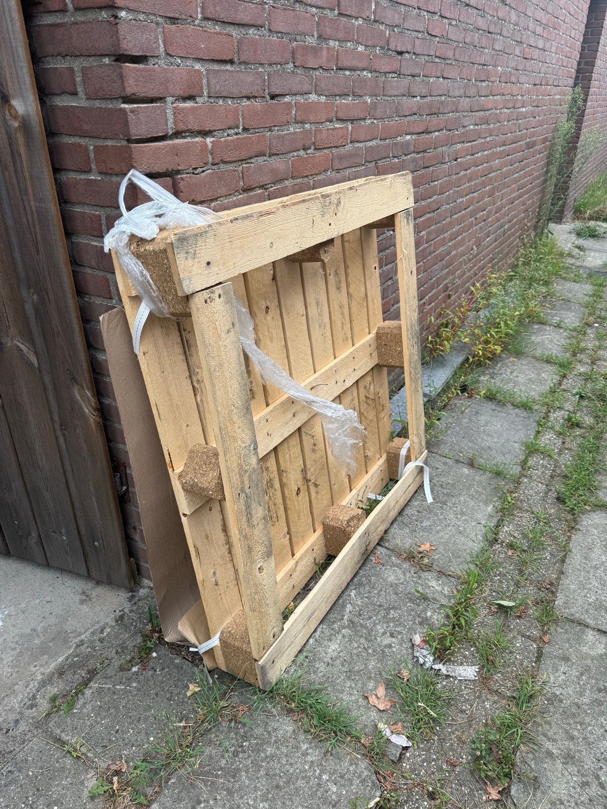 Pallet gratis af te halen, Ophalen, Gebruikt