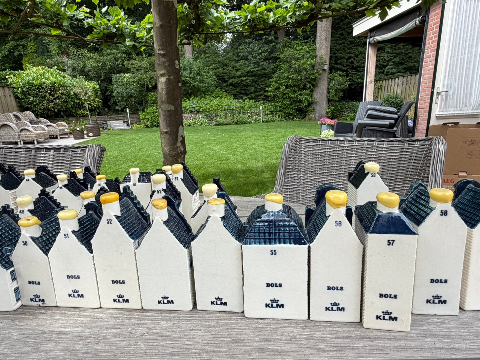 KLM huisjes, Verzamelen, KLM Huisjes, Ophalen of Verzenden, Zo goed als nieuw, 1 t/m 20