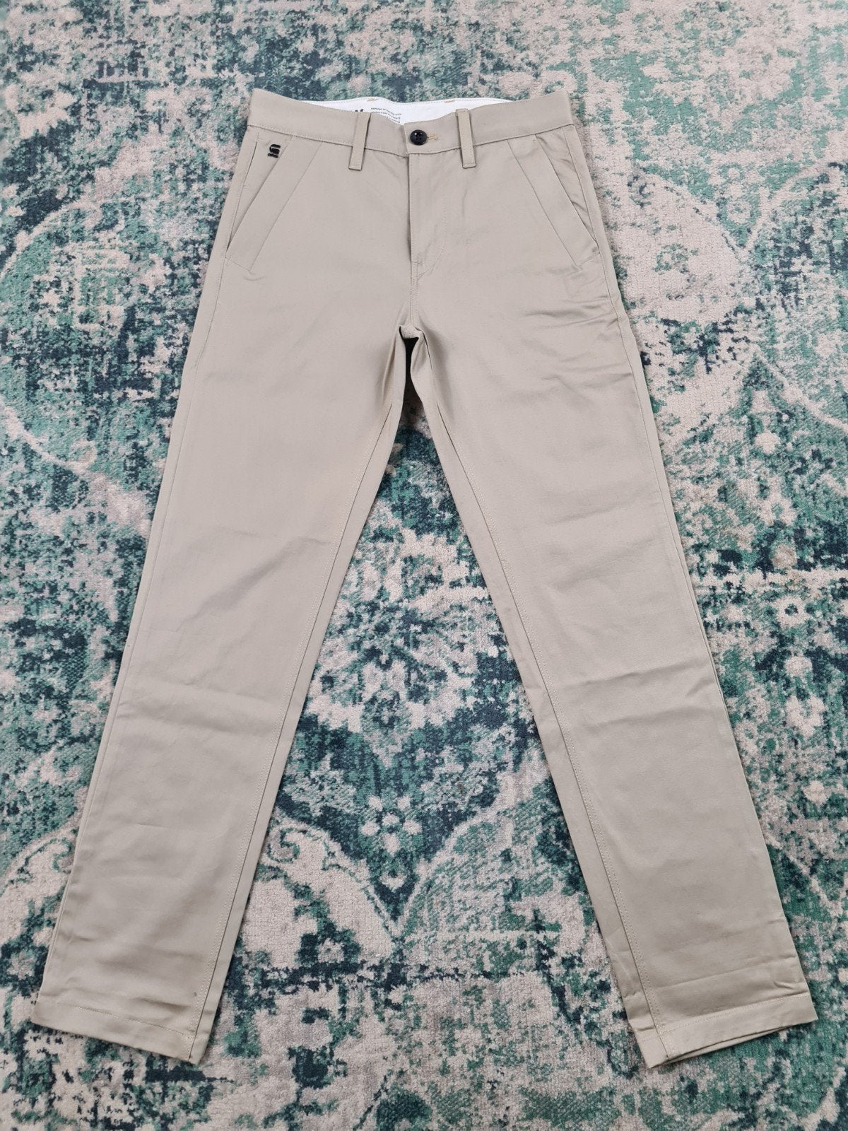 G-star raw Bronson slim chino W27 L30 Dames Tulsi2730 Beige, Overige kleuren, Ophalen of Verzenden, W27 (confectie 34) of kleiner