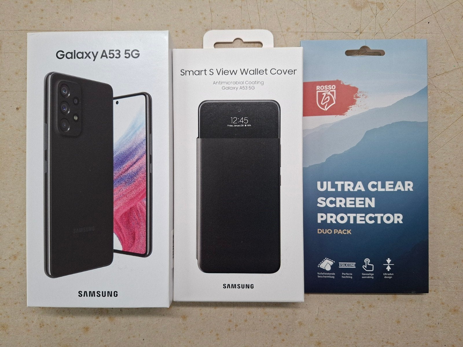 Samsung Galaxy A53 5G 128GB Zwart, Telecommunicatie, Mobiele telefoons | Samsung, Gebruikt, Zwart, Touchscreen, Ophalen of Verzenden