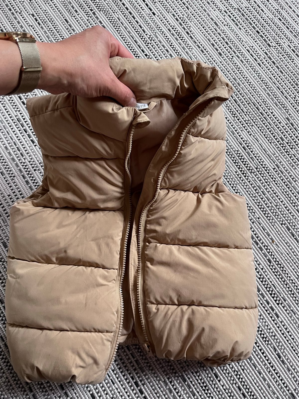 Jongens bodywarmer maat 110-116, Ophalen of Verzenden, Gebruikt, Jongen, Overige typen