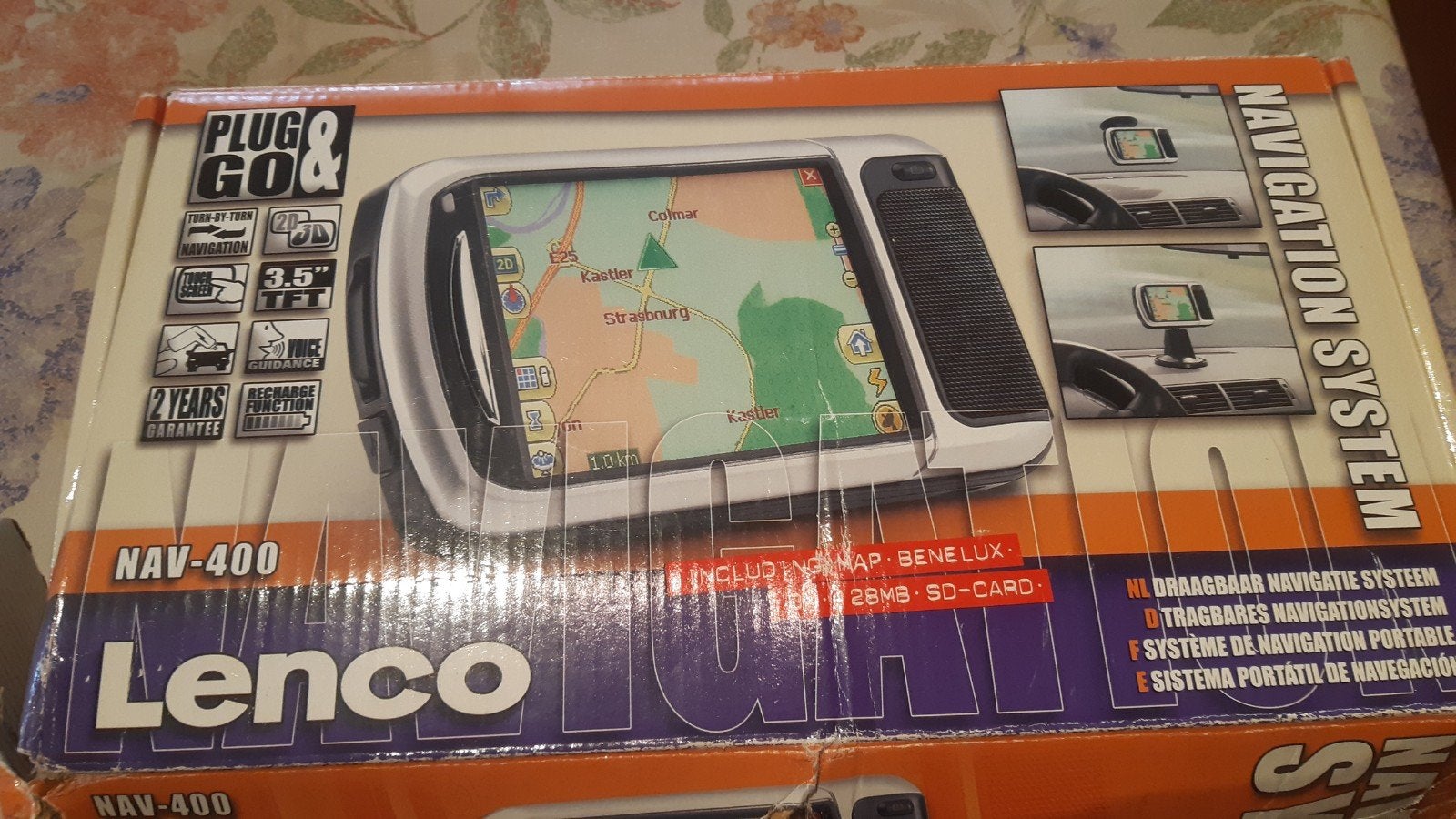 Lenco NAV-400 Navigatiesysteem met DestinAtor OP, Ophalen of Verzenden