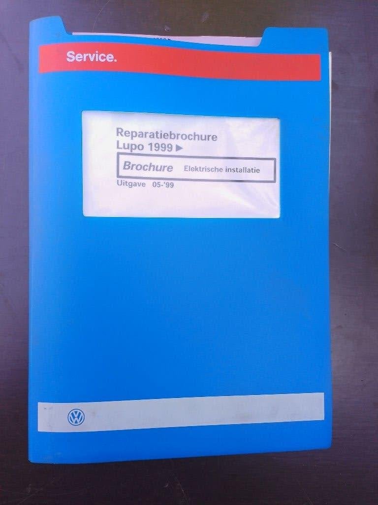 Vw Lupo + 3L dealer werkplaatsboek Elektrische installatie, Ophalen of Verzenden, Gelezen, Volkswagen