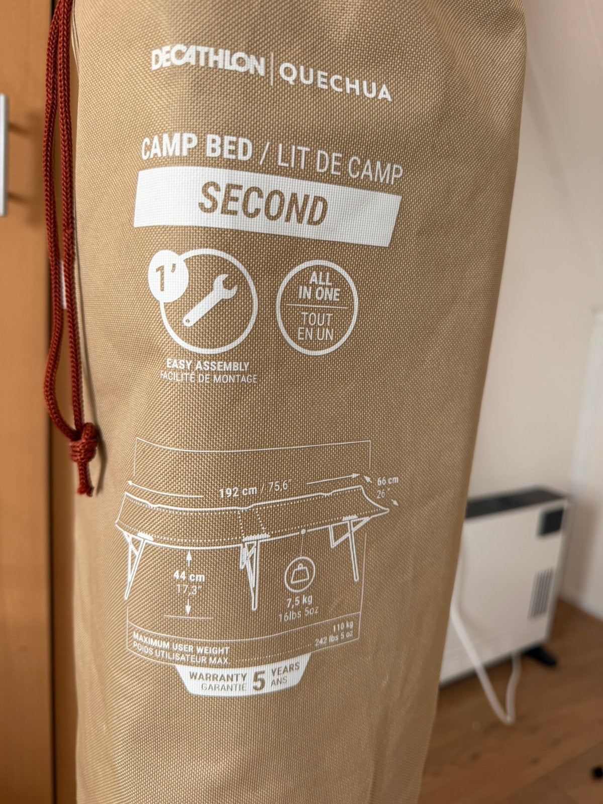 Camp bed, Caravans en Kamperen, Ophalen of Verzenden, Nieuw