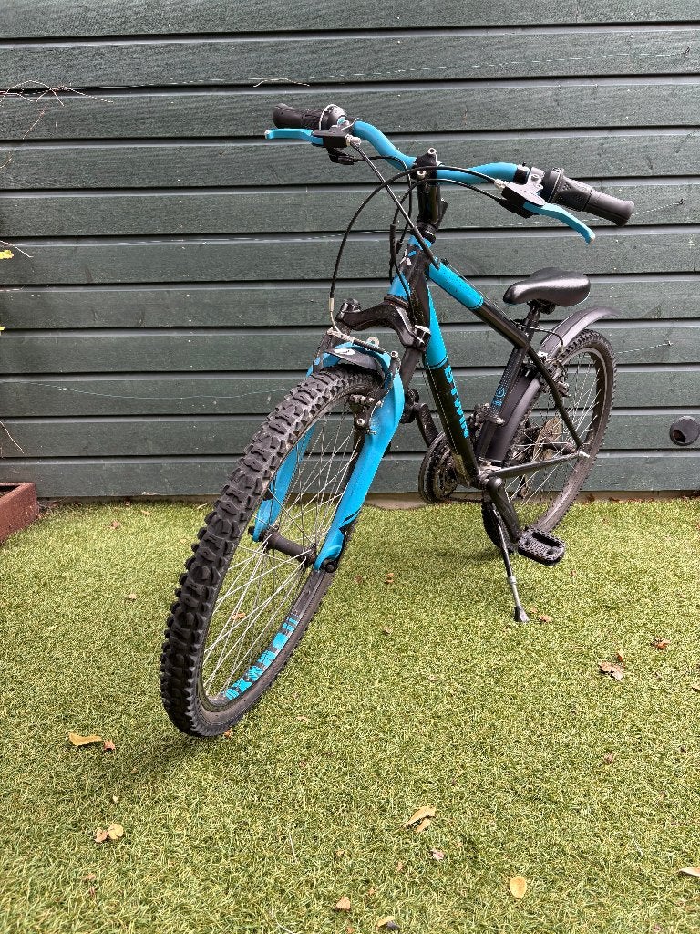 B'Twin Rockrider 300 kinderfiets 24 inch, Ophalen, Velgrem, Versnellingen, B'Twin