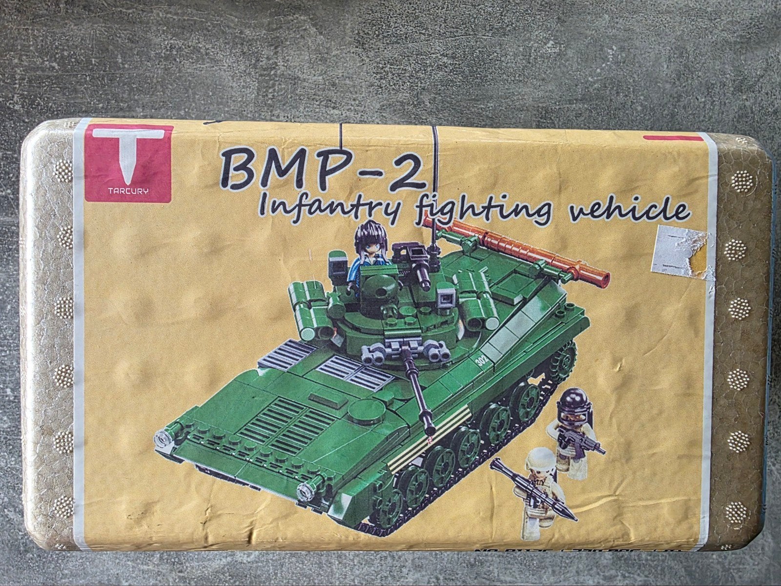 Sluban Tarcury BMP-2 Militair Gevechtsvoertuig 738pc NIEUW, Overige merken, Tarcruy, Onbekend, Nieuw