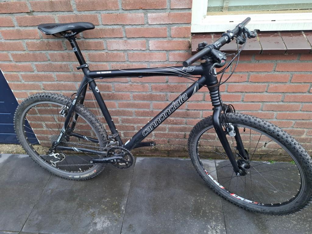 Cannondale Mountainbike 26" wielen, jumbo frame (22.5"), Fietsen en Brommers, Fietsonderdelen, Ophalen, Mountainbike, Frame