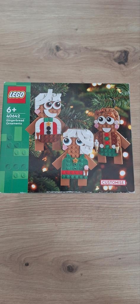 Lego gingerbread ornaments 40642, Ophalen of Verzenden, Nieuw