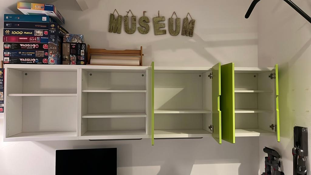IKEA Stuva 4 kastjes met planken en deurtjes, Ophalen, Overige materialen, 50 tot 100 cm, Minder dan 100 cm