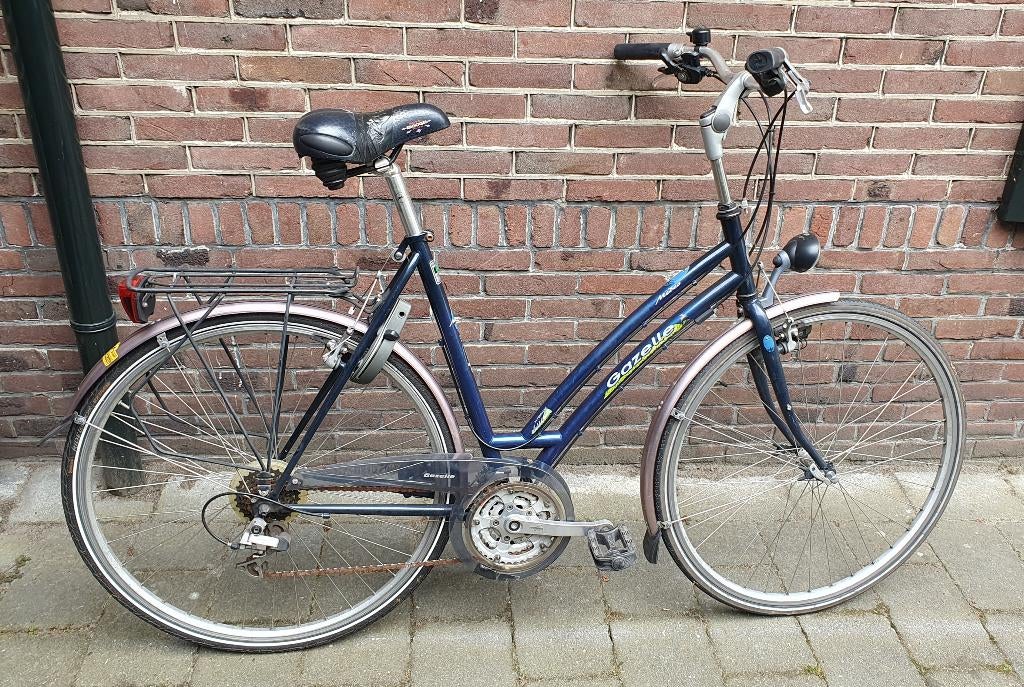 Gazelle damesfiets, Ophalen, Gebruikt, Velgrem, Versnellingen