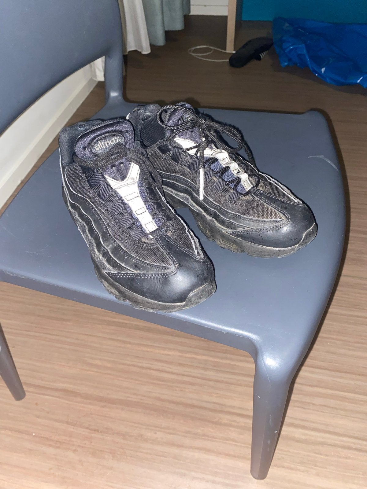 Nike Air Max 95 sneakers - Zwart - Maat 43, Kleding | Heren, Zwart, Ophalen of Verzenden, Sneakers of Gympen, Gedragen