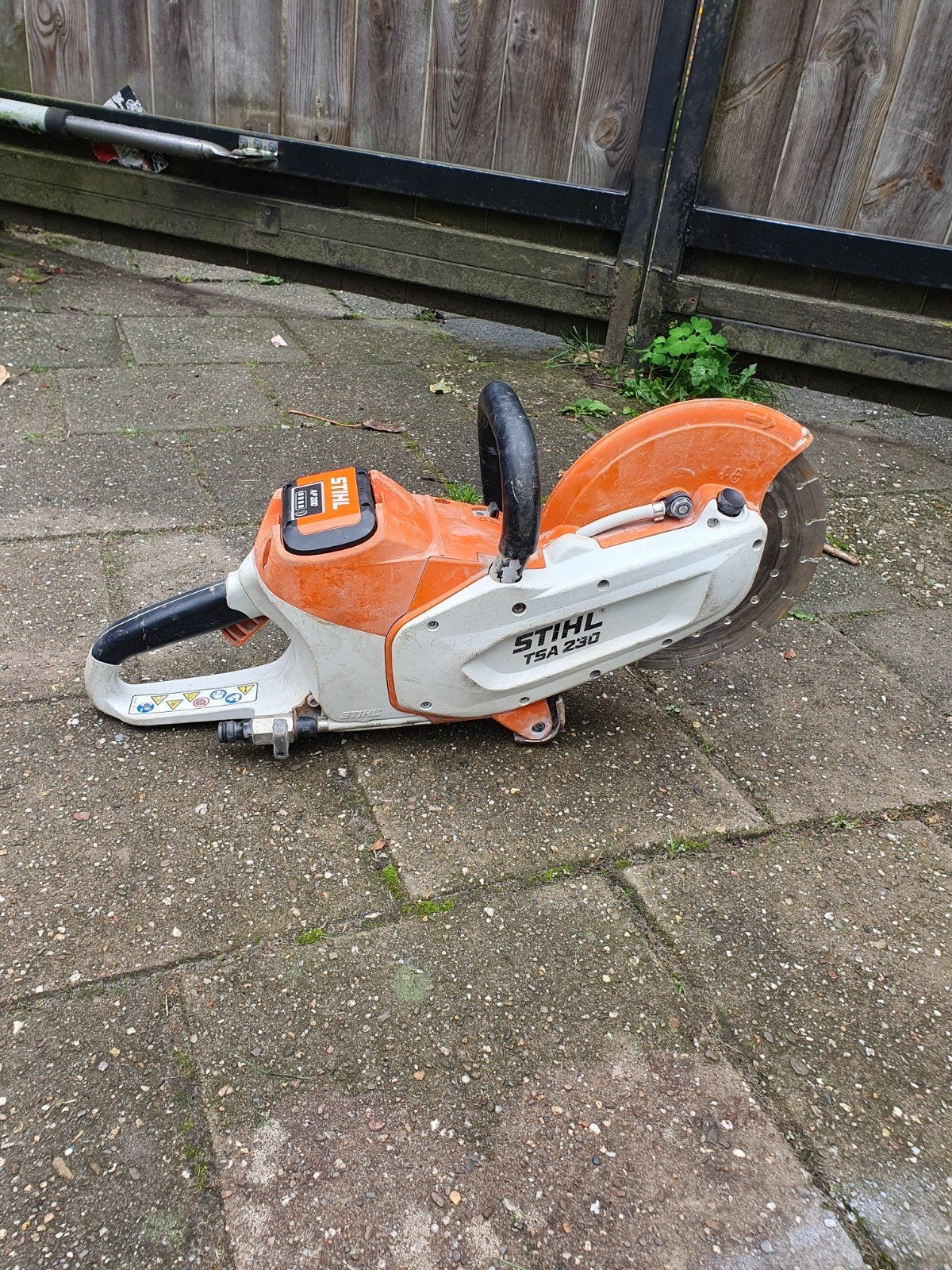 Stihl TSA 230 Accu Bandenzaag, Stihl, Gebruikt, 70 mm of meer, Overige typen