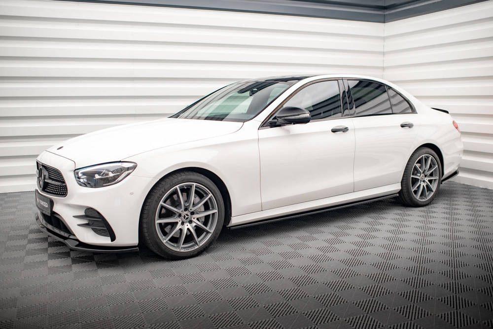 Voorlip diffuser sideskirt spoiler - E-Klasse W213 AMG Line, Ophalen of Verzenden