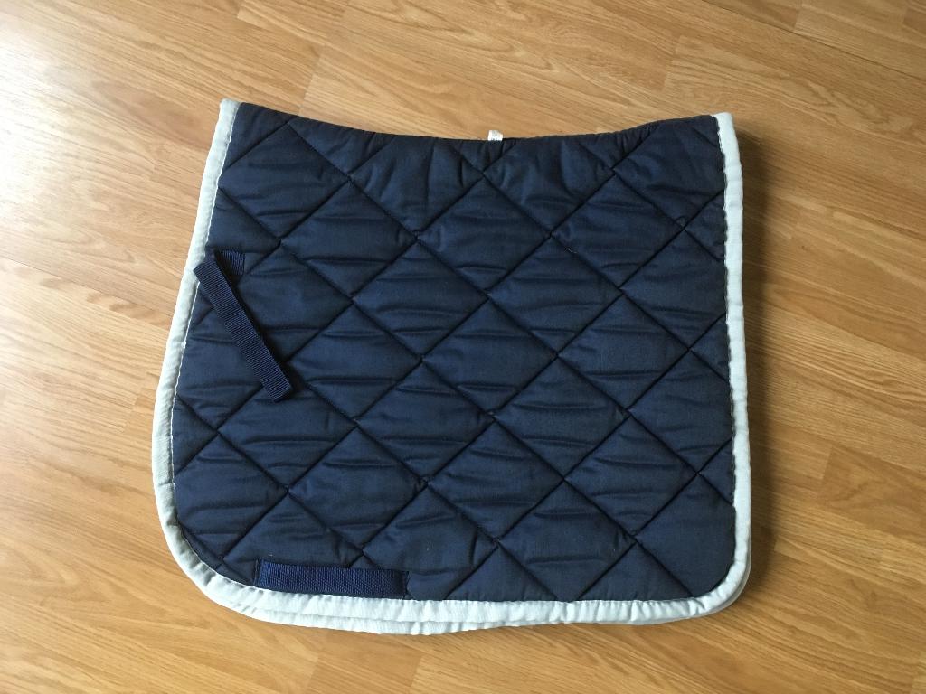 Donkerblauw dressuurdekje - maat full, Ophalen of Verzenden, Zo goed als nieuw
