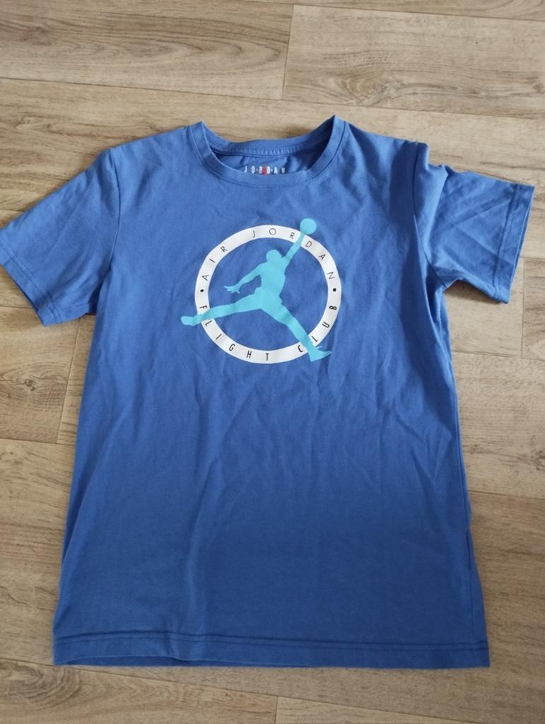Blauw T-shirt met print, Ophalen, Gebruikt, Jordan, Shirt of Longsleeve