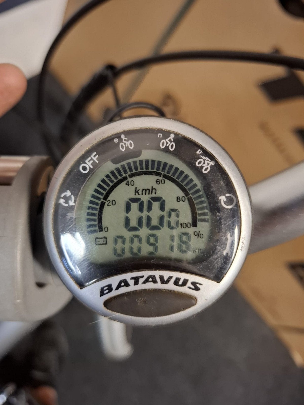 Foto 5 van Batavus Sparta ION elektrische fiets uit 2009