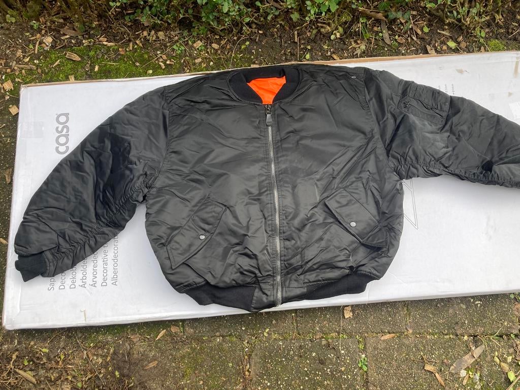 Bomberjack, Kleding | Heren, Ophalen of Verzenden, Nieuw, Maat 56/58 (XL), Zwart