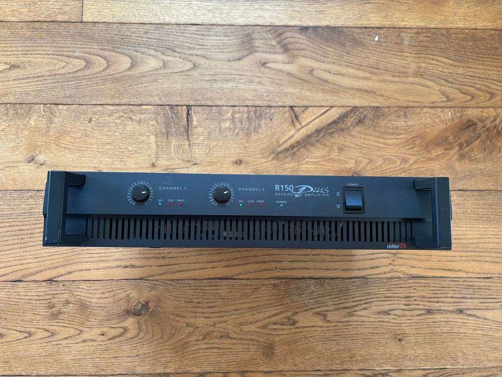 Inter M R150 versterker te koop!, Overige merken, Gebruikt, Ophalen of Verzenden, 120 watt of meer