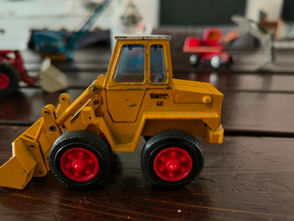 Nzg Kramer 411 Shovel - Vintage Speelgoedmodel, Ophalen of Verzenden, Gebruikt