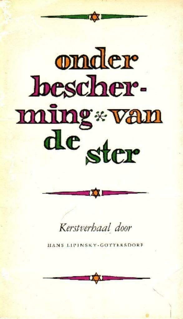 Onder bescherming van de ster - Kerstverhaal Hans Lipinsky"", Ophalen of Verzenden, Zo goed als nieuw
