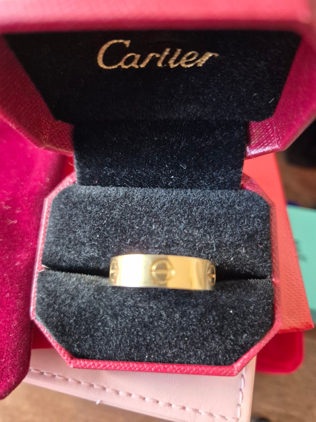 Cartier Love Ring - Maat 10, Overige materialen, Ophalen of Verzenden, Dame of Heer, Goud