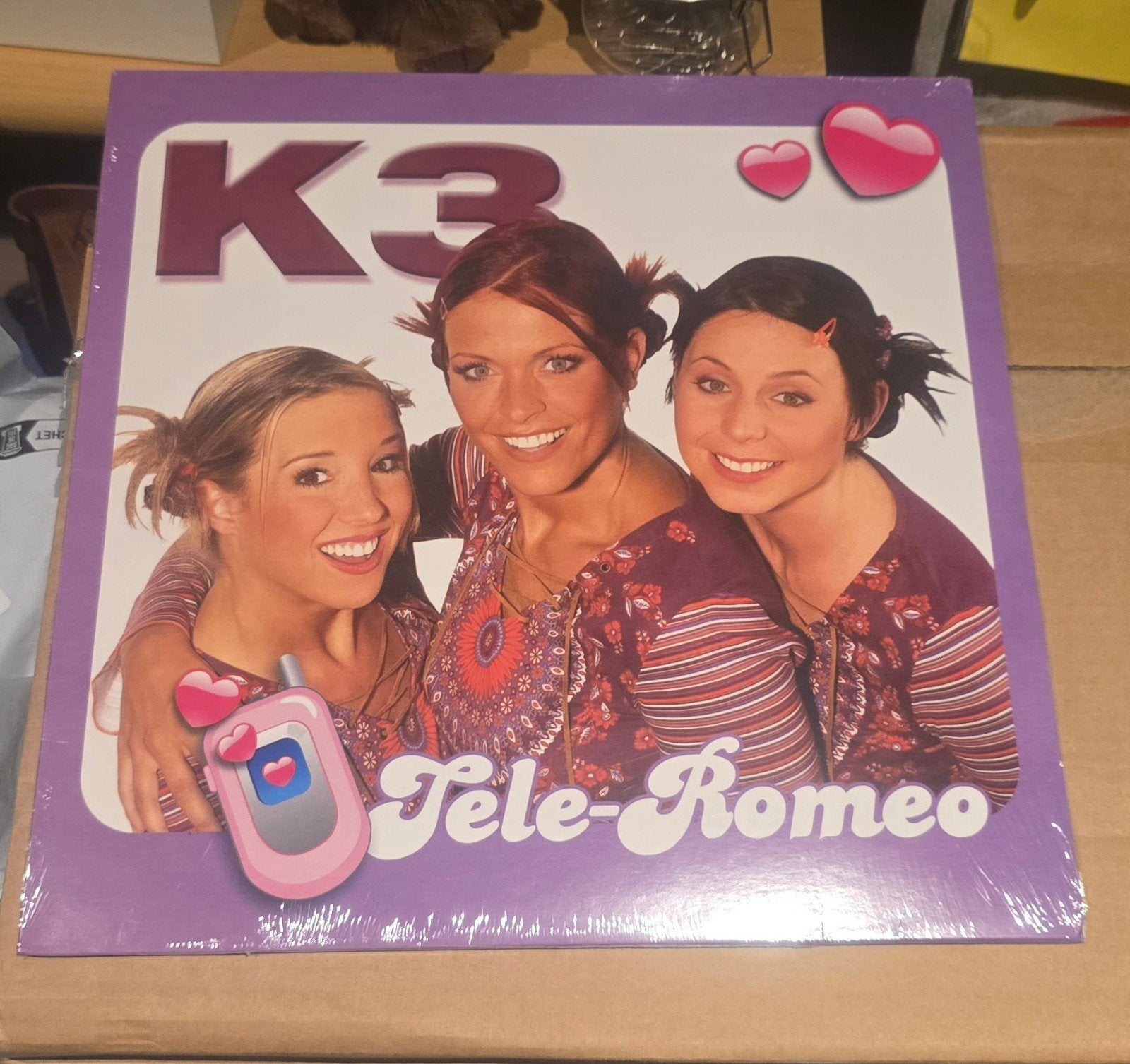 K3 - Tele-Romeo Gekleurde LP (Geseald), Geseald, LP, Pop, Ophalen of Verzenden