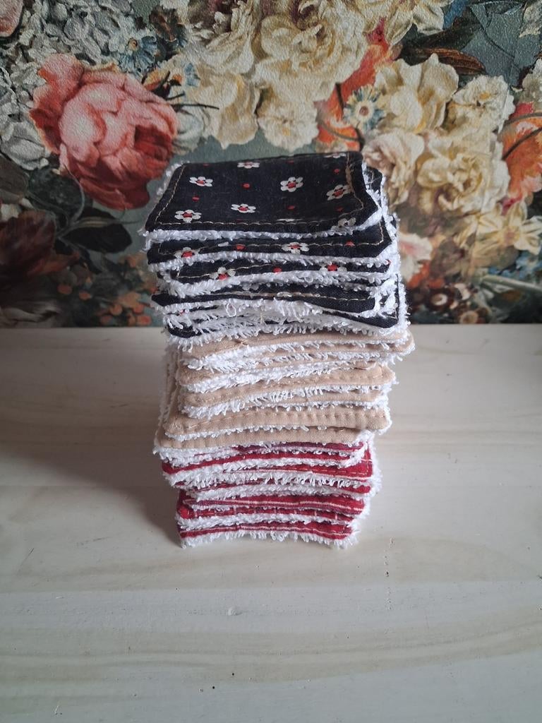 Set van 30 herbruikbare make-up doekjes, Overige kleuren, Gehele gezicht, Nieuw, Ophalen of Verzenden